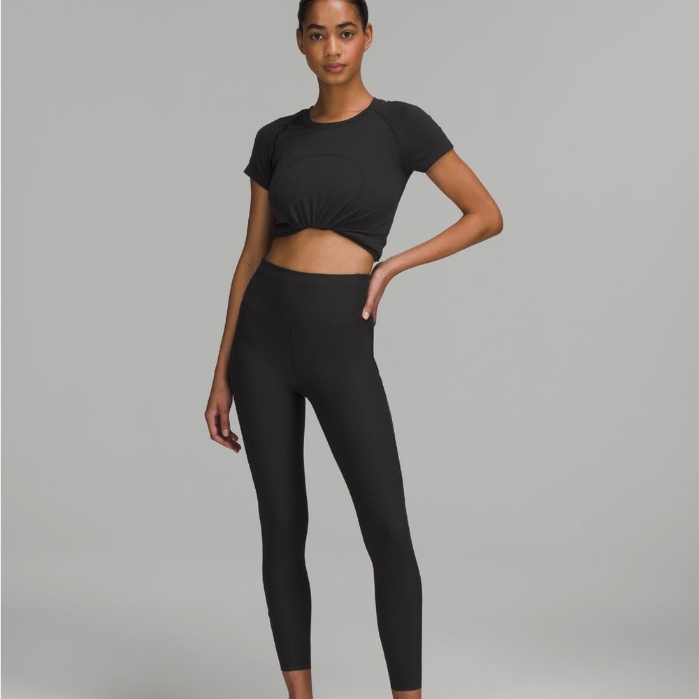 RIBBED Base Pace high-rise legging 25”